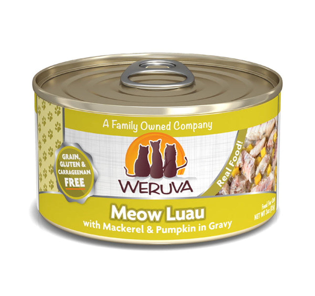 WERUVA-經典系列貓罐 鯖魚,南瓜 85G