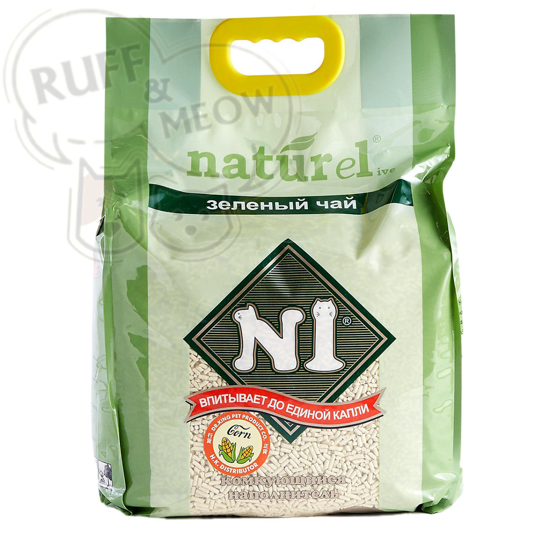 N1-玉米豆腐貓砂3.0mm原味17.5L
