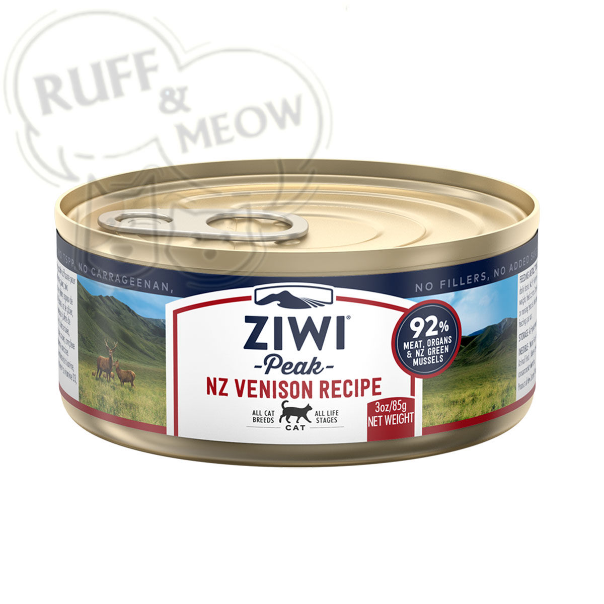 Ziwipeak-貓罐頭 鹿肉 85G