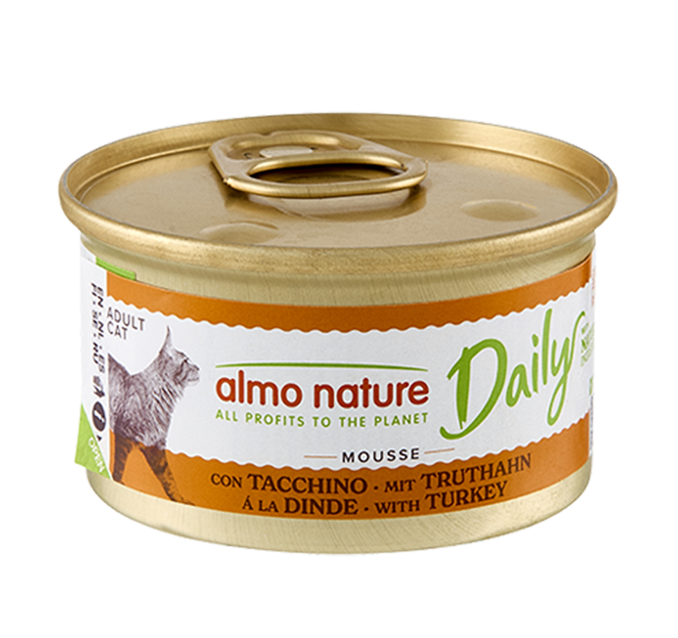 almo nature-Daily 成貓主食慕絲罐 火雞 85G