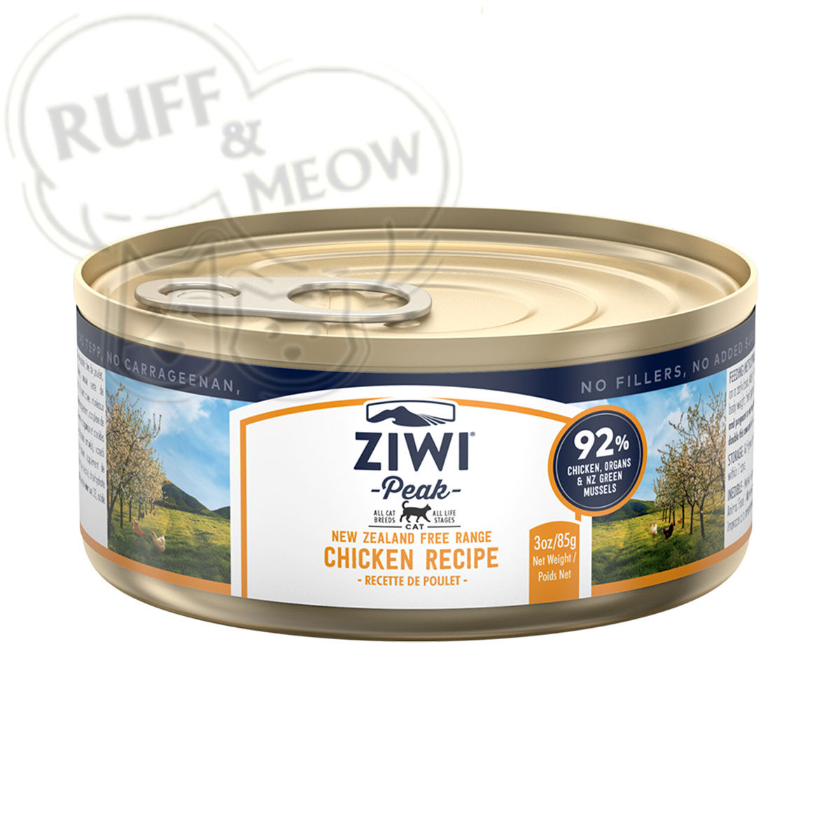 Ziwipeak-貓罐頭 雞肉 85G