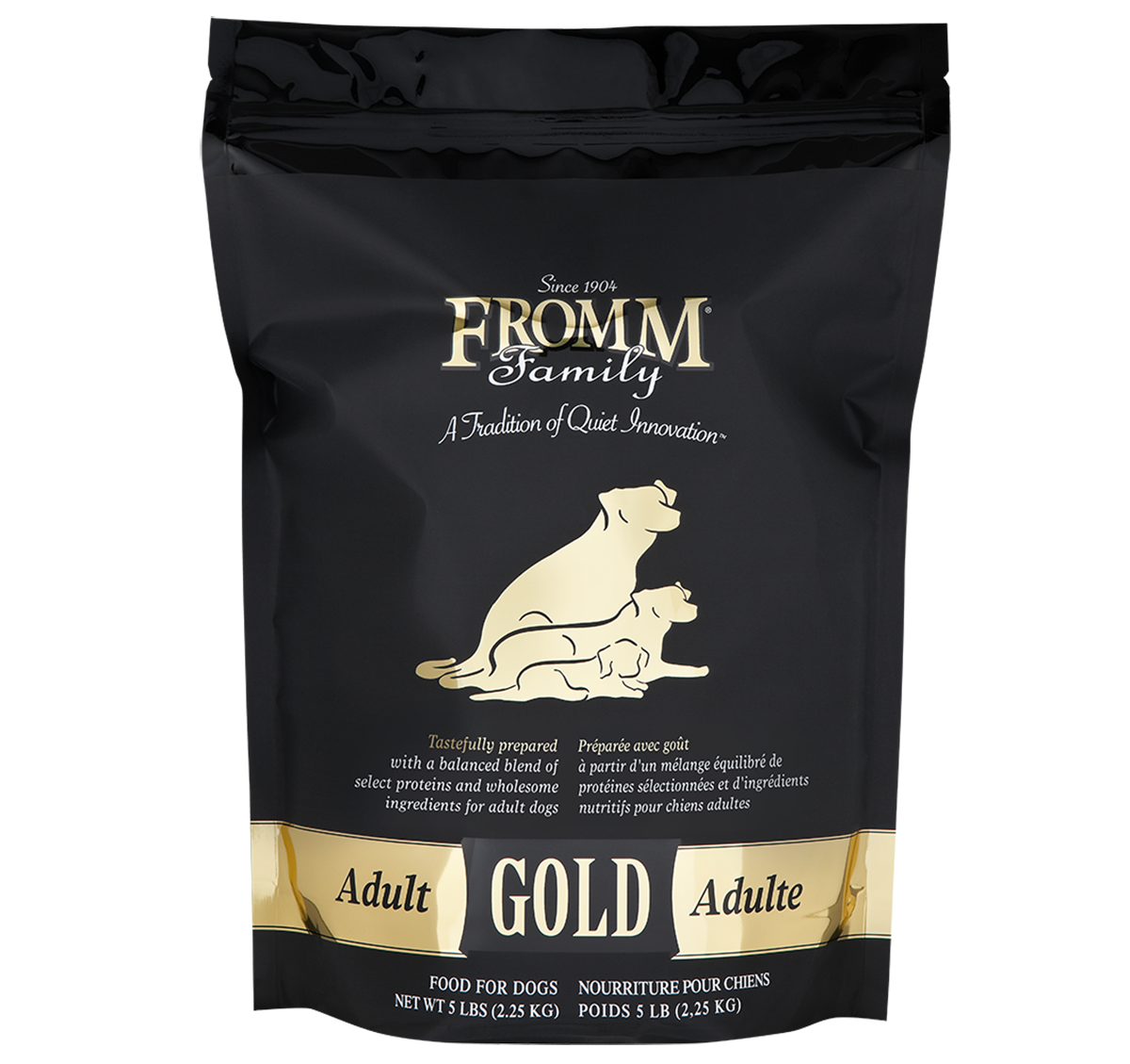 FROMM福摩-金裝雞肉魚蔬菜成犬乾糧 5LB