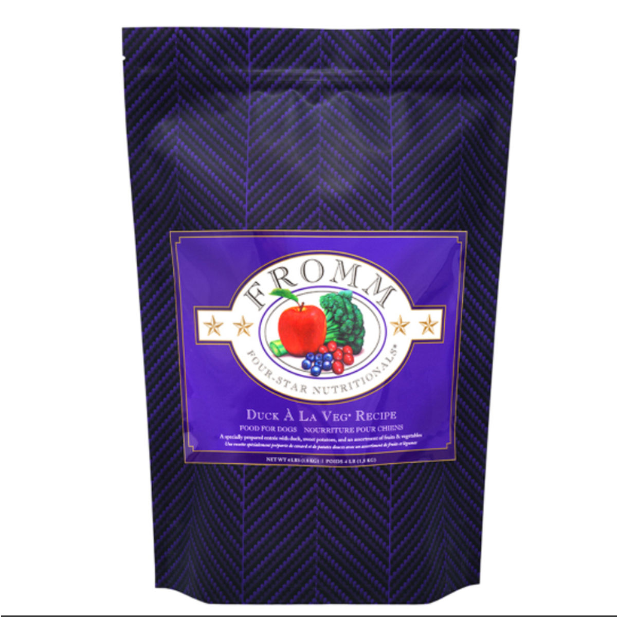 FROMM福摩-鴨蔬菜全犬乾糧 4LB