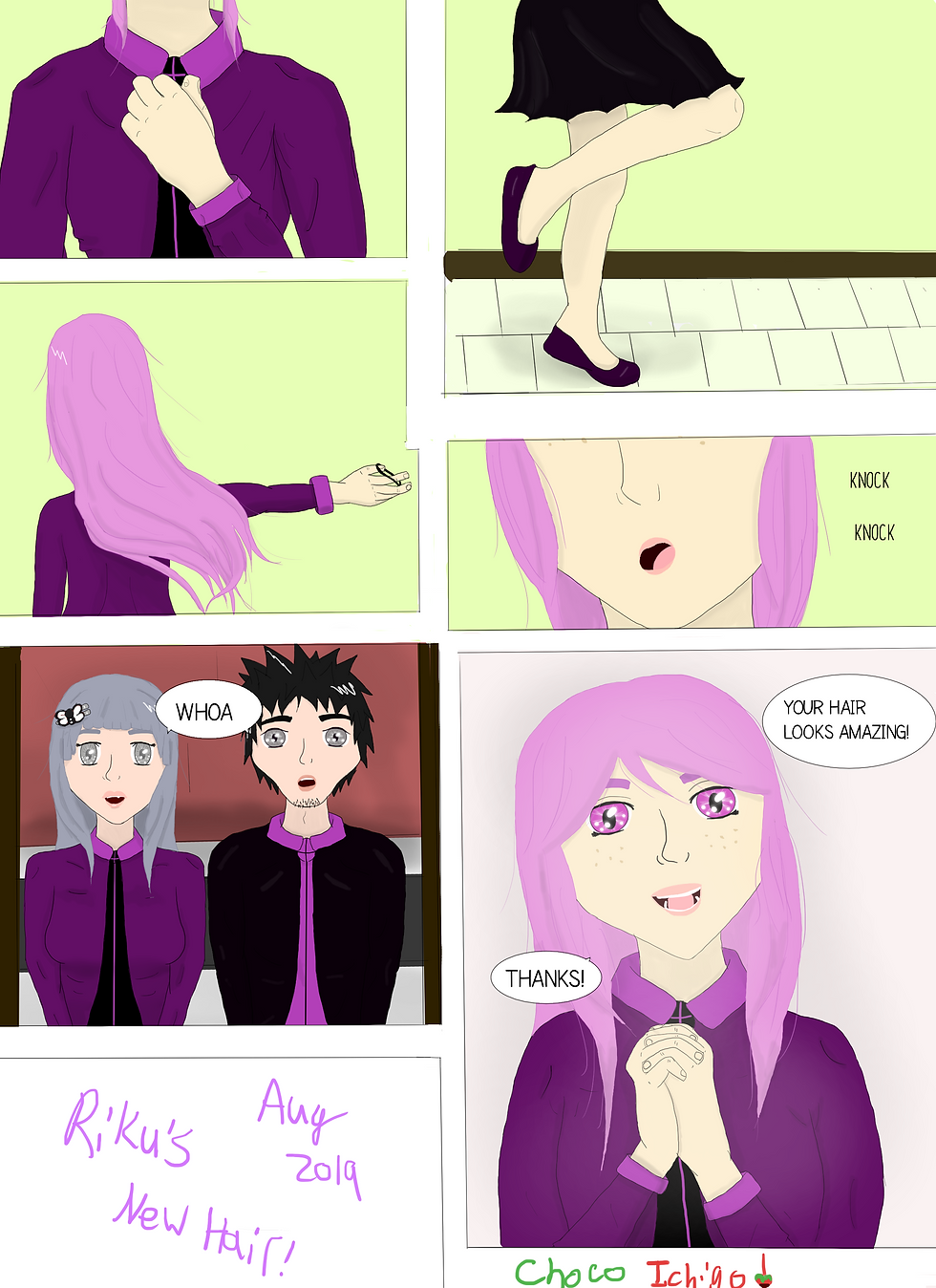 Rikus new hair