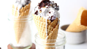 BLUEBERRY CHOCOLATE BARK VANILLA ICE-CREAM