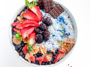 BLUEBERRY OVERNIGHT PORDING