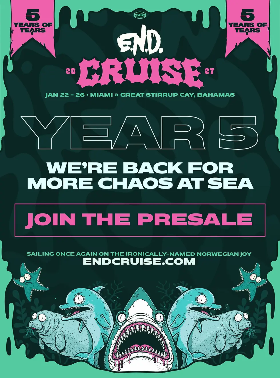 Emo's Not Dead Cruise Lineup Announced