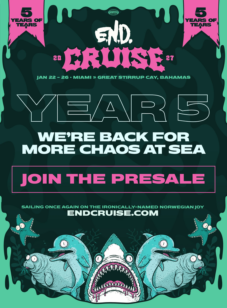 Emo's Not Dead Cruise Lineup Announced thumbnail