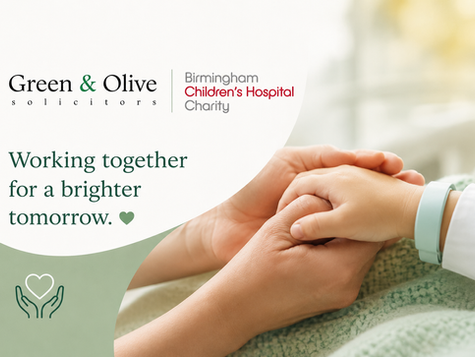 More Than Just Law: Supporting Birmingham Children’s Hospital Charity