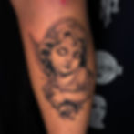 Realistisches Tattoo Engel in Eschweiler Aachen