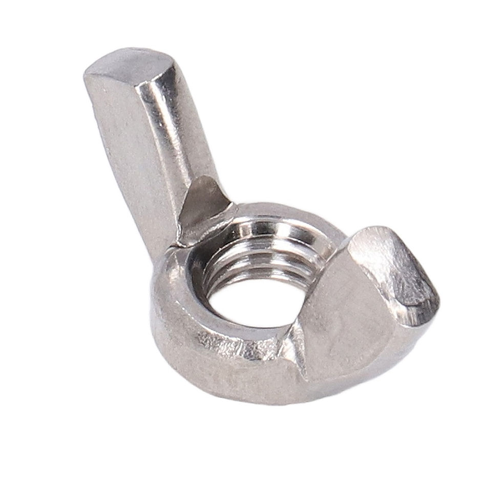 Hình thu nhỏ: Đai ốc cánh - Ốc bướm - Tán Chuồn M5 DIN 315  Inox SUS 304