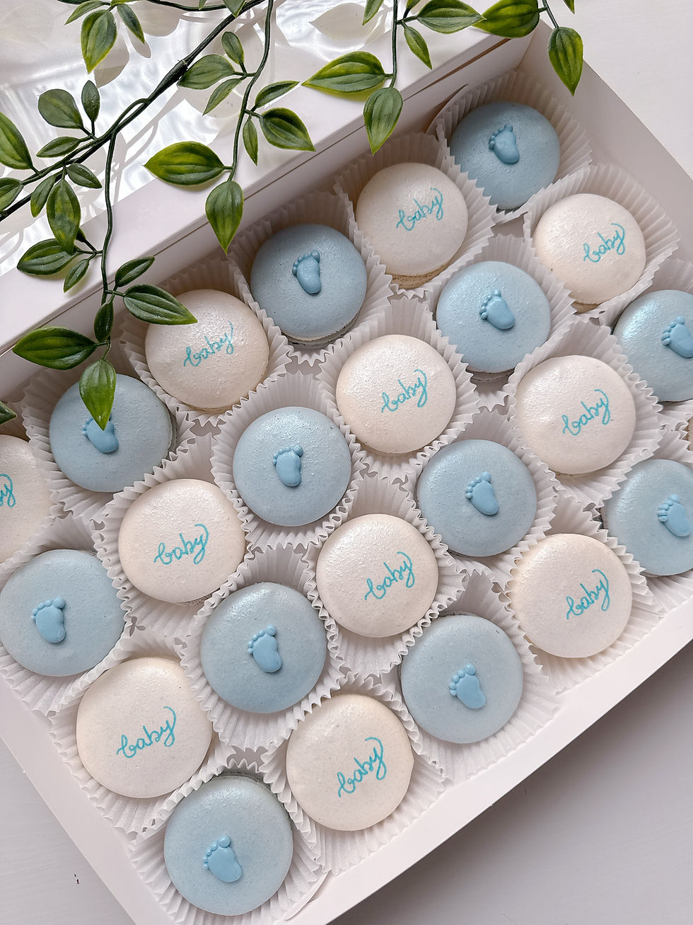 Thumbnail: Custom macarons - character, baby shower, weddings