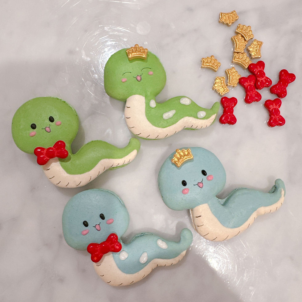 Thumbnail: Custom macarons - character, baby shower, weddings