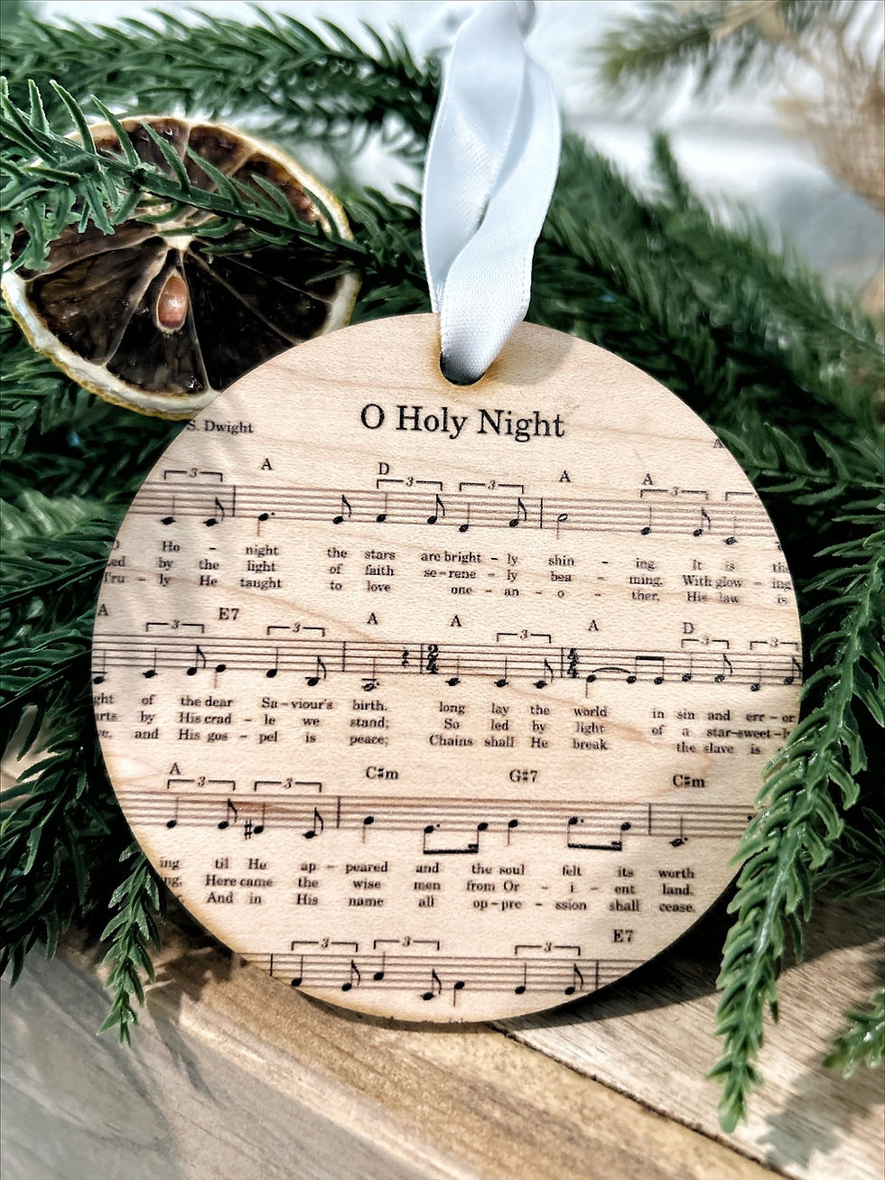 Thumbnail: Christmas music ornaments