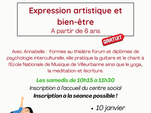 EXPRESSION ARTISTIQUE ET BIEN-ÊTRE
