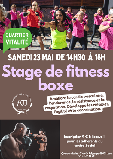 STAGE DE FITNESS BOXE