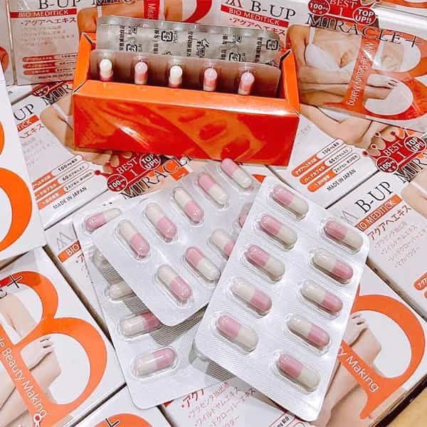 Thumbnail: B-Up Miracle+ Breast Enlargement Pills Made in Japan