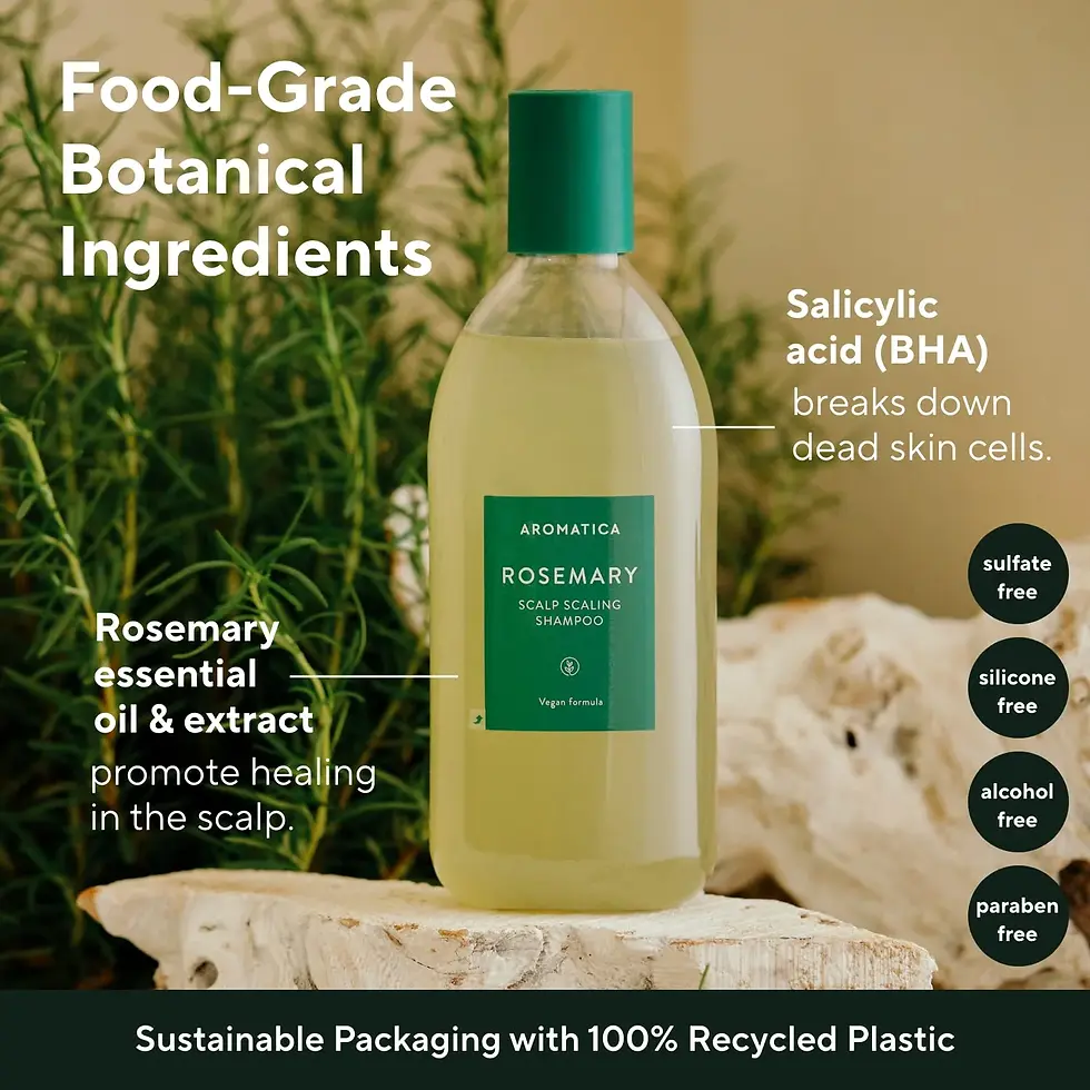 Thumbnail: AROMATICA - Rosemary Scalp Scaling Shampoo 400ml