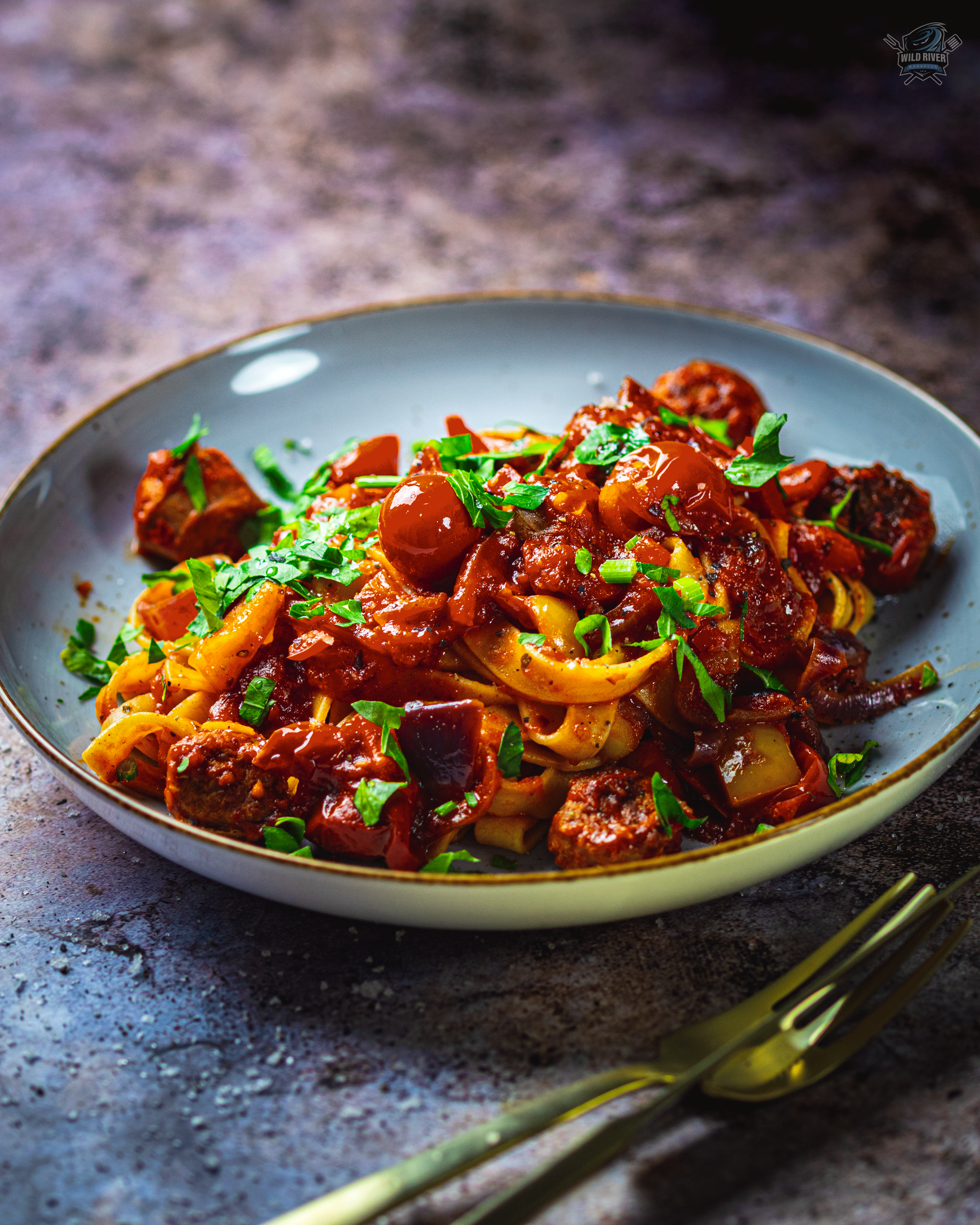 Chorizo-Paprika Pasta