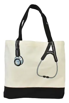 Canvas Stethoscope Tote