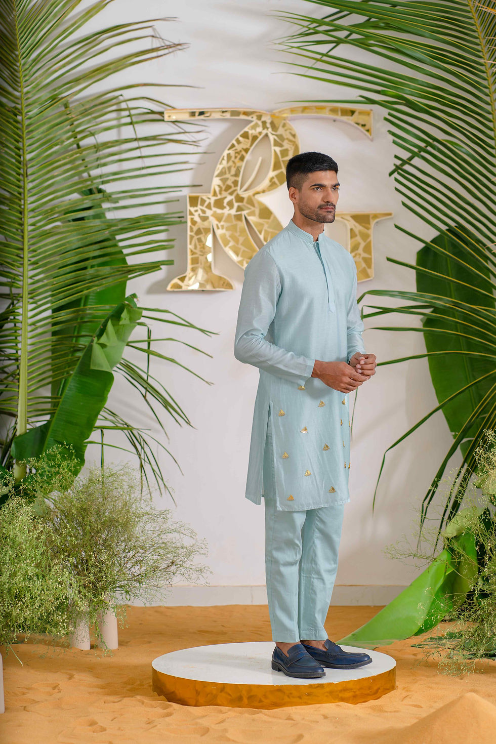 Thumbnail: Aqua Aura Kurta Set