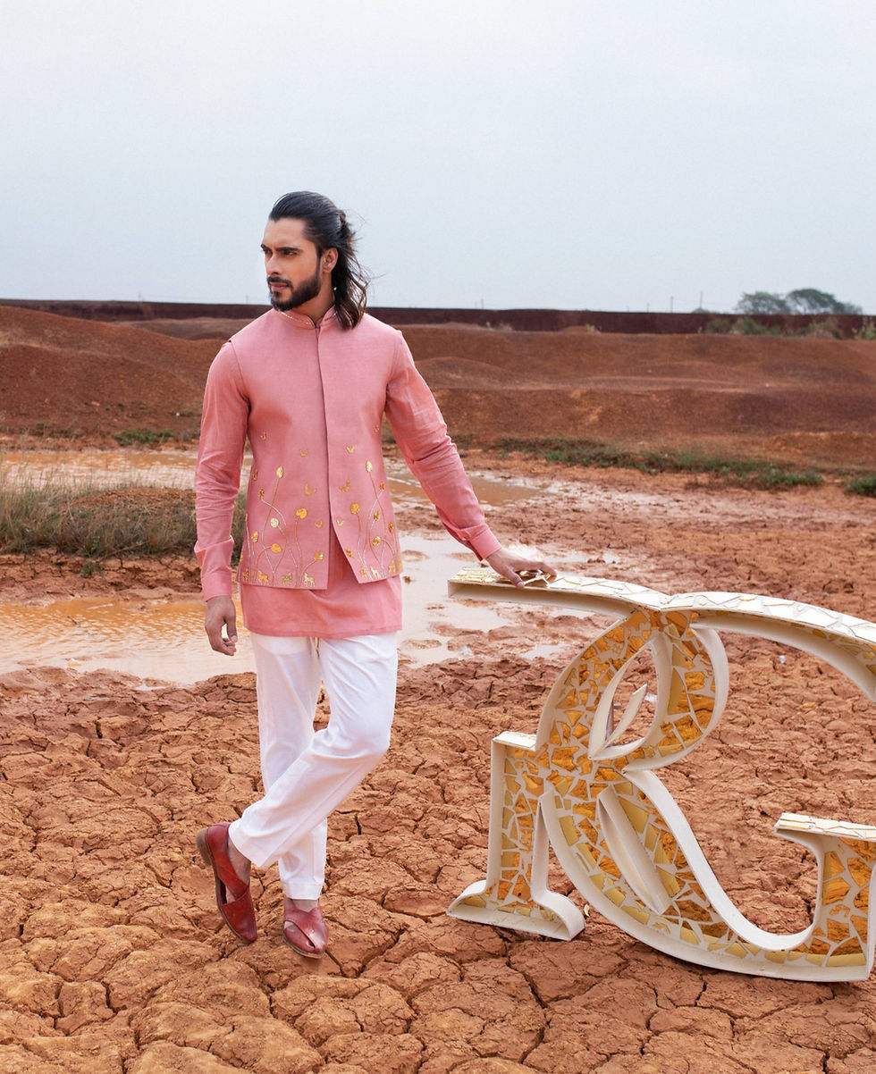Thumbnail: Dusty Onion Bundi / Nehru Jacket Only