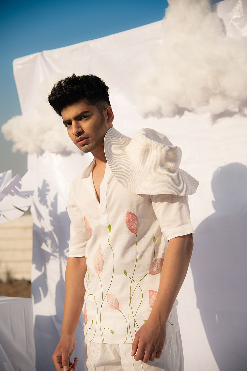 Thumbnail: Lotus Bud Line Shirt