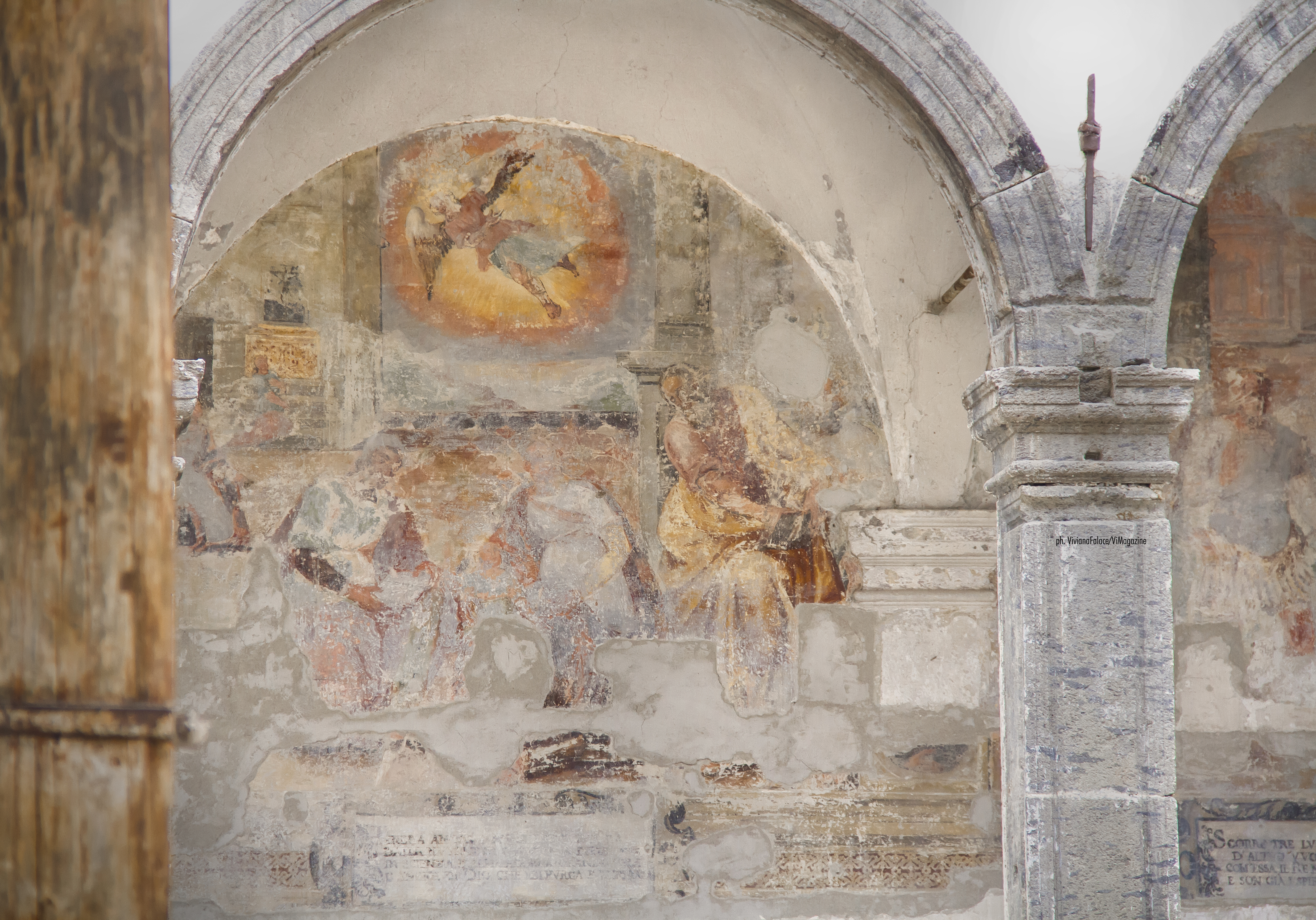 affreschi made in cloister