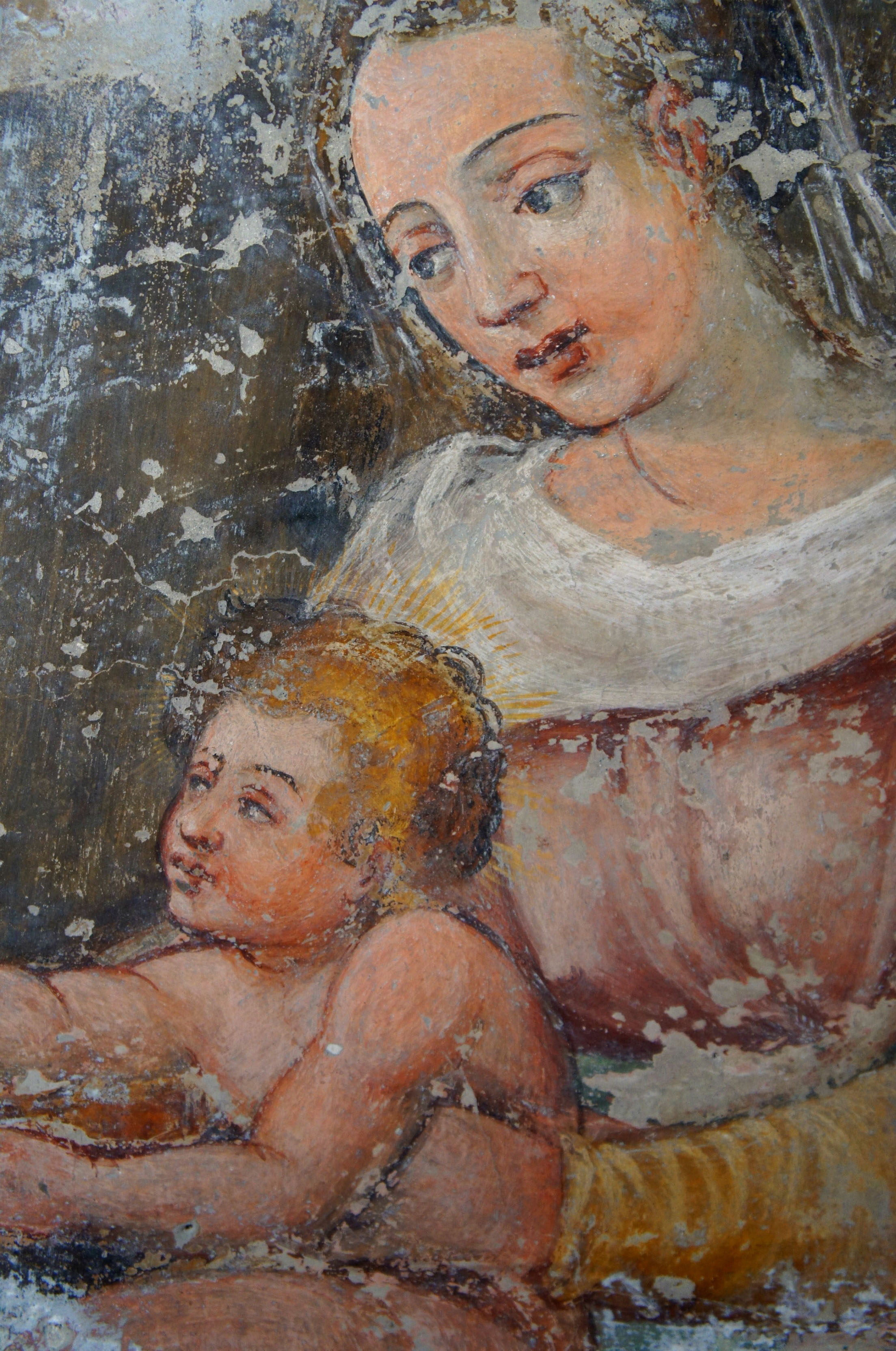 dettaglio affresco made in cloister