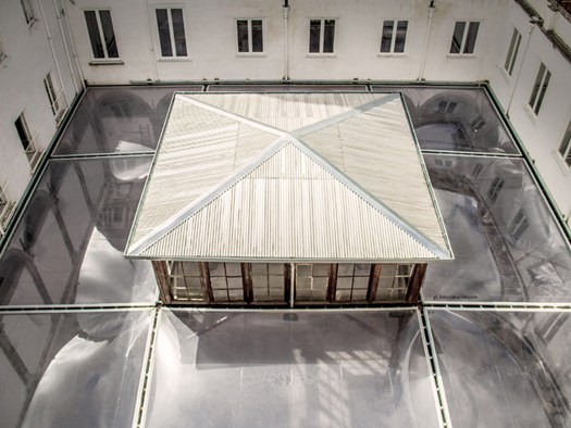 il chiostro dall'alto