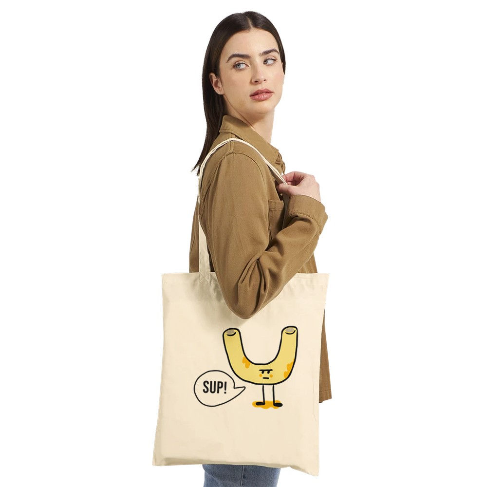 Grumpy Macaroni Tote – “Wesh / Yo / ¡Qué pasa!” Edition