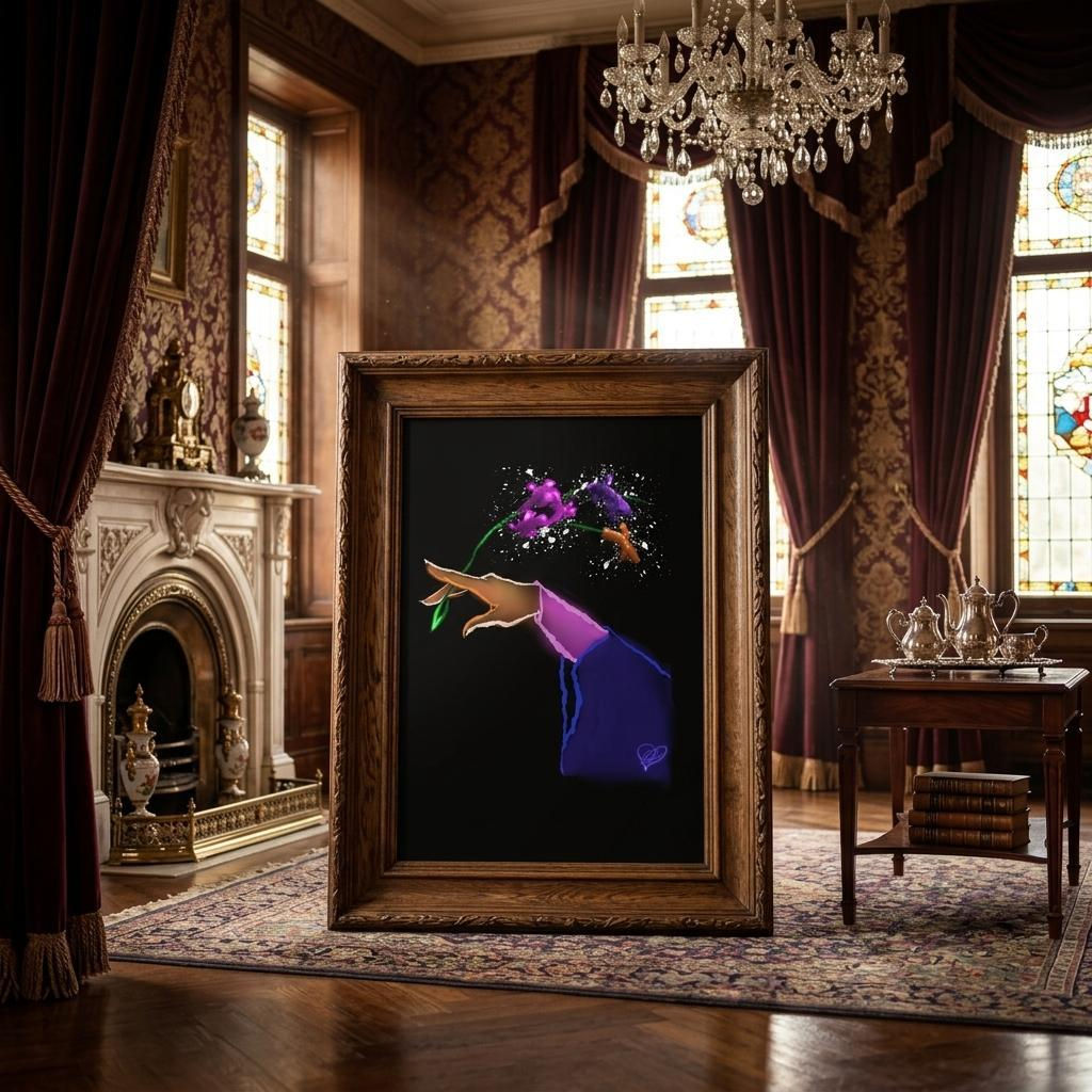 Abyssal Inscriptions - Fine Art Poster