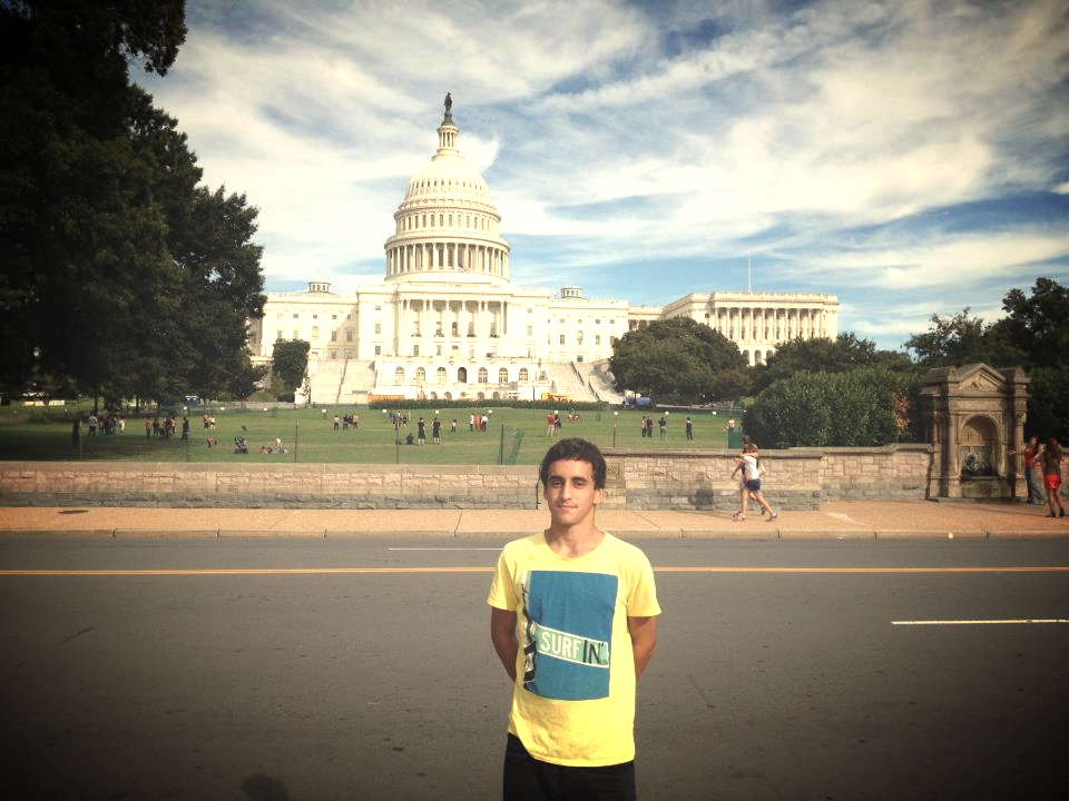 Joan Antich, curso escolar en USA