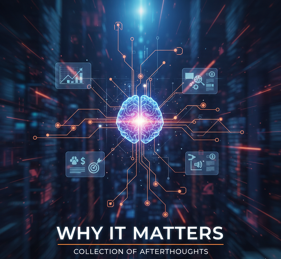 Why it Matters - Tools and Tactics