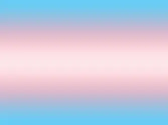 Trans pride flag: blue, pink, and white