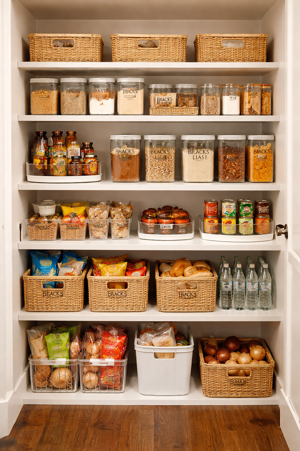 Organized Pantry