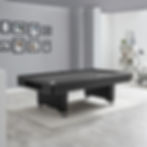 The Eliminator Pool Table In Titanium Felt
