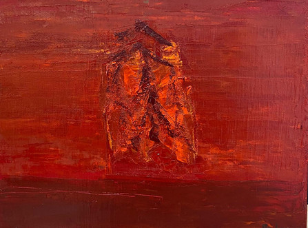 72 FUEGO, OLEO-TELA, 30 X 40 CM. 2020.jp