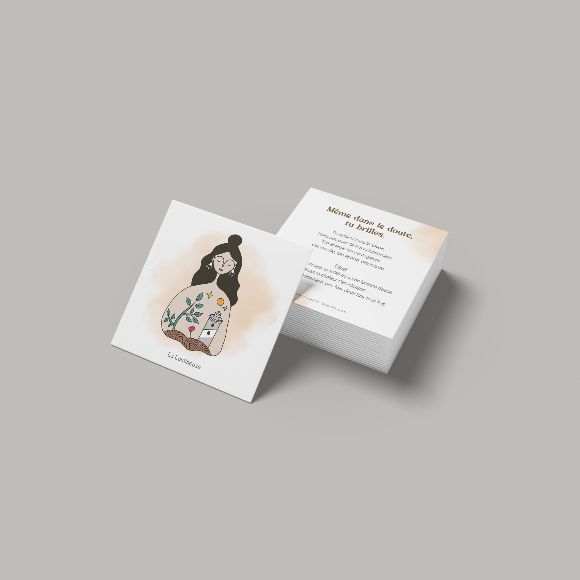 Carte oracle «La Lumineuse»