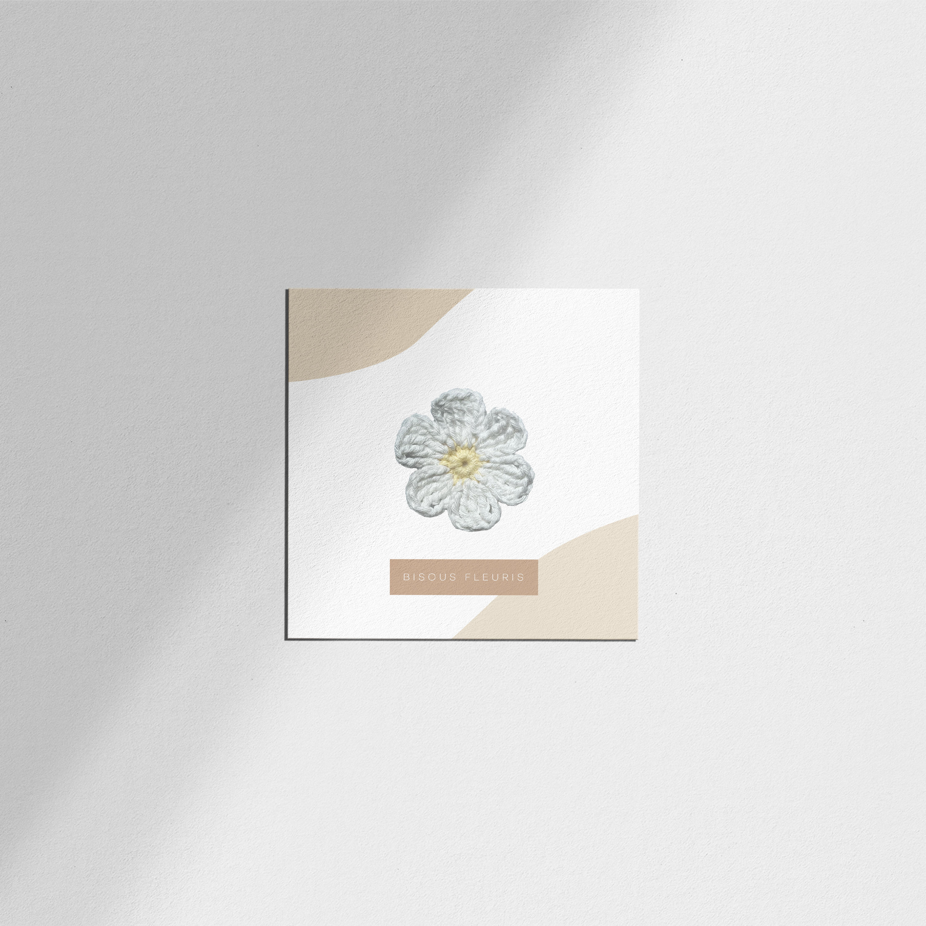 Carte «Bisous fleuris»