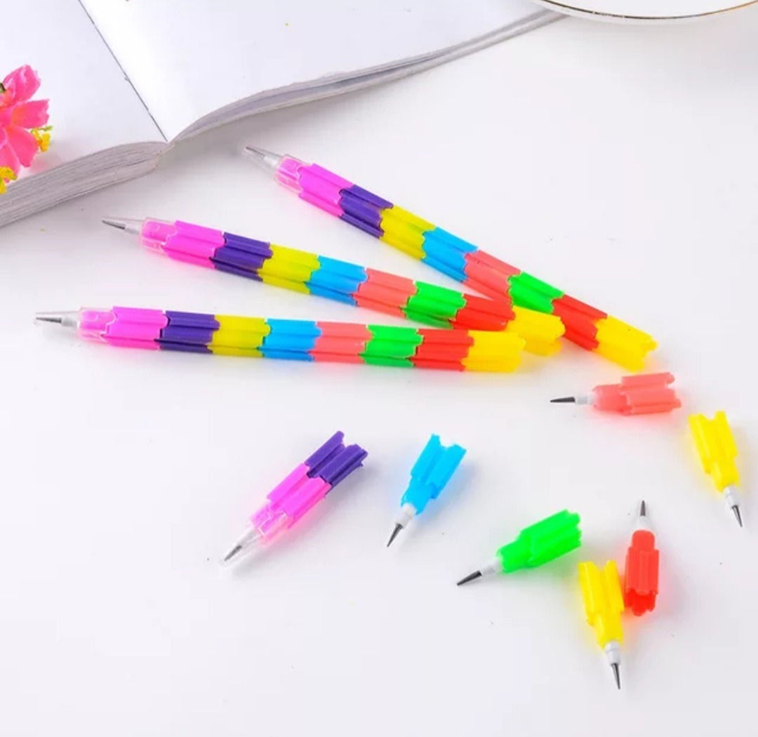Multicolor Stacking Pencil