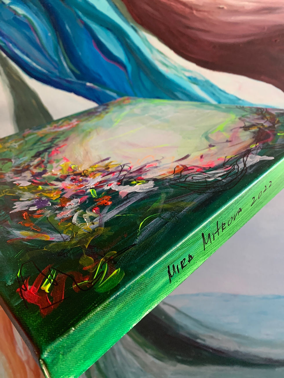 Thumbnail: Magical Landscape (original art on canvas)