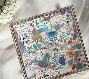 Brown Autumn Vintage Art Photo Frame Flatlay Mockup Instagram Post.jpg