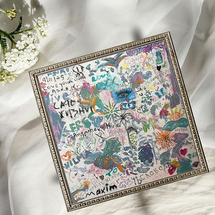Brown Autumn Vintage Art Photo Frame Flatlay Mockup Instagram Post.jpg