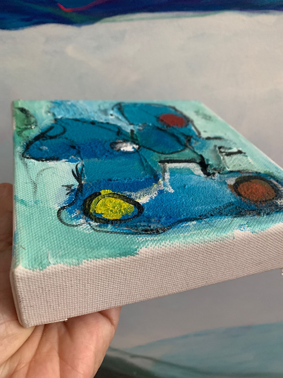 Thumbnail: Toy (Original art on canvas)