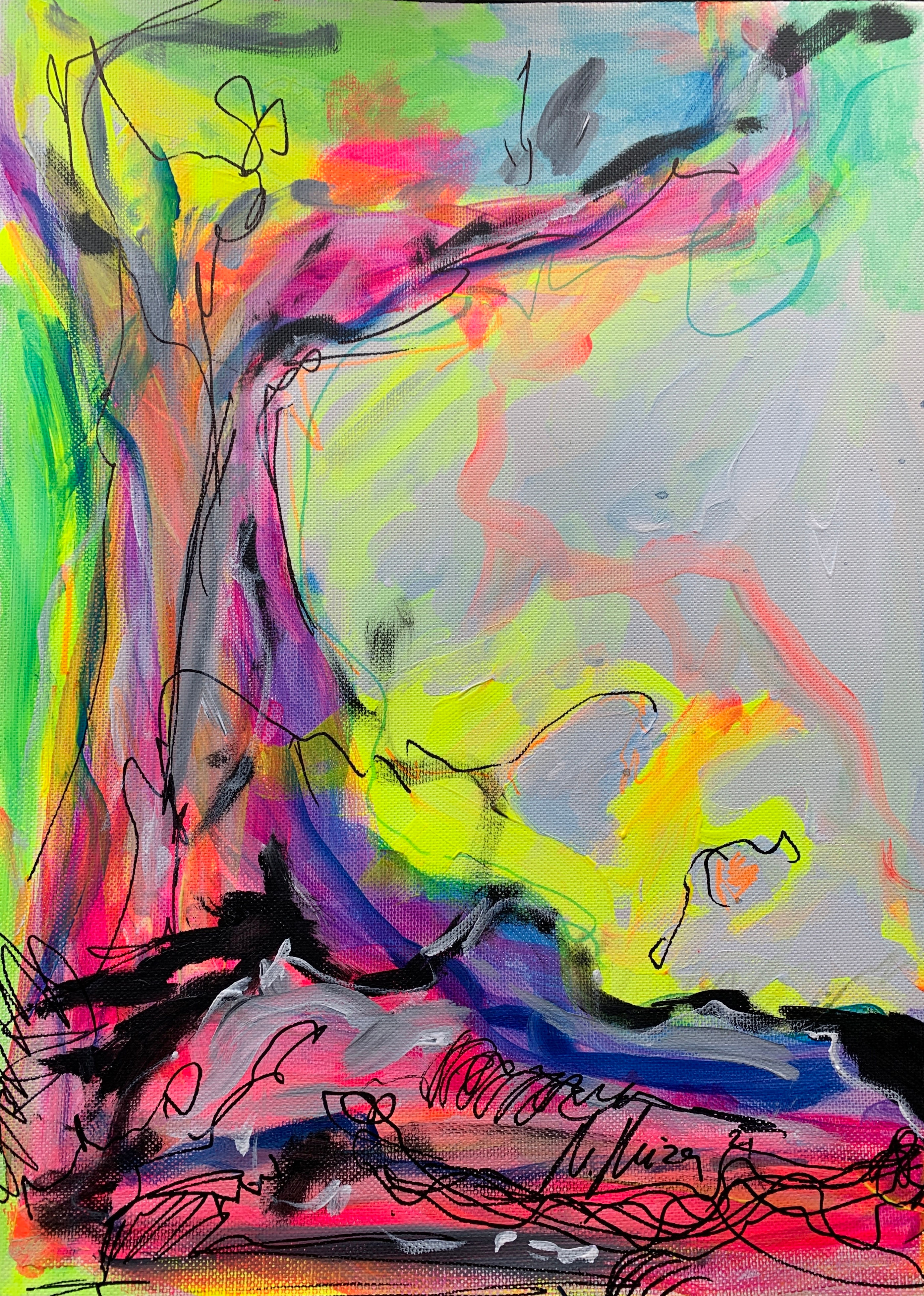 Emotional Flow (Original Art on Paper)