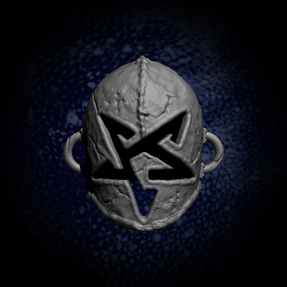 Thumbnail: Heavy Metal Helmet - Unpainted