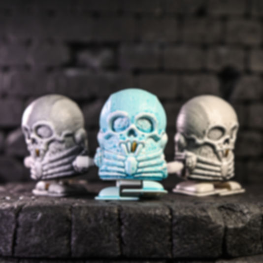 Grim Gears Windup Toys (WHITE)