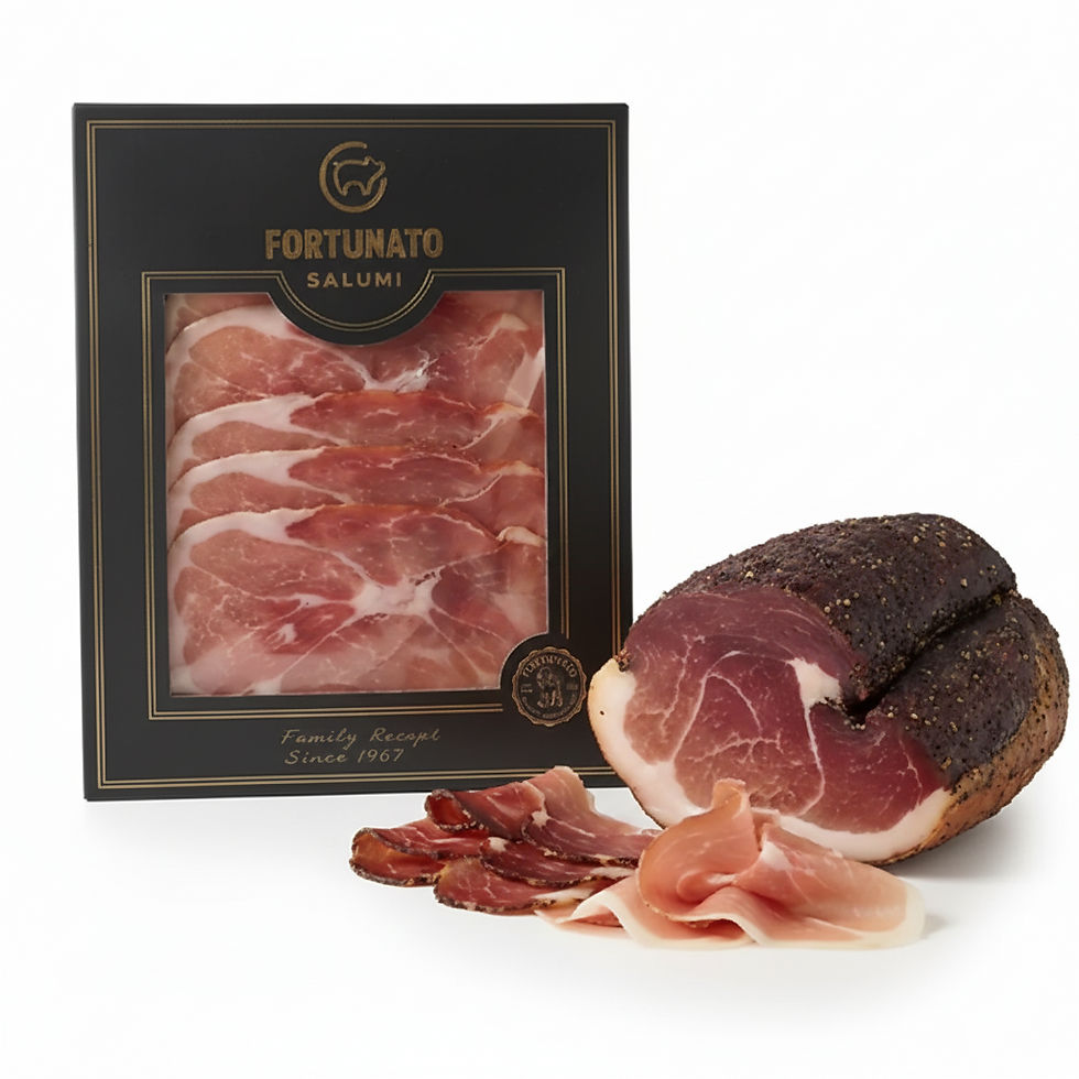 Culatello Prosciutto premium Italian ham Fortunato Salumi.