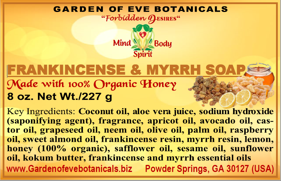 Thumbnail: Frankincense & Myrrh Soap Bar